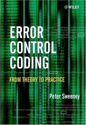 book Error control coding: from theory to practice