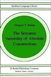 book The Semantic Variability of Absolute Constructions