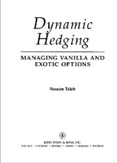 book Dynamic Hedging