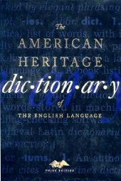 book The American Heritage Dictionary of the English Language