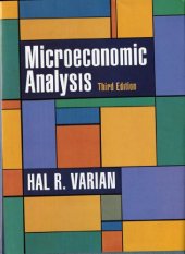 book Microeconomics analysis