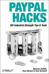 book PayPal Hacks: 100 Industrial-strength Tips and Tools