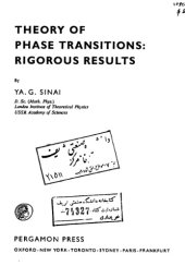 book Theory of Phase Transitions: Rigorous Results