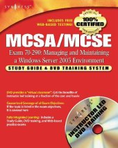 book MCSA/MCSE Managing and Maintaining a Windows Server 2003 Environment: Exam 70-290