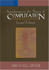 book Introduction to the theory of computation