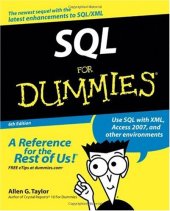 book SQL For Dummies