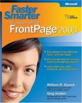 book Faster Smarter Microsoft Office FrontPage 2003