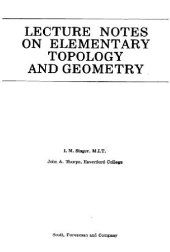book Lecture Notes on Elementary Topology and Geometry