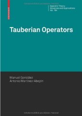 book Tauberian operators