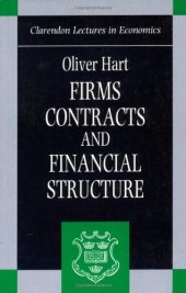 book Firms, contracts, and financial structure