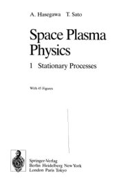 book Space plasma physics, - Stationary processes