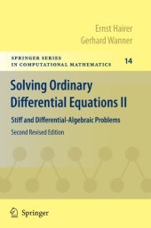 book Solving Ordinary Differential Equations II: Stiff and Differential-Algebraic Problems