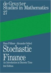 book Stochastic Finance: An Introduction In Discrete Time