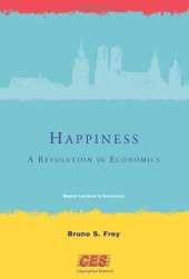 book Happiness: A revolution in economics (Munich Lectures)