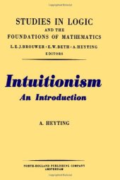 book Intuitionism: An Introduction