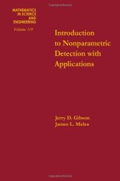 book Introduction to Nonparametric Detection with Applications