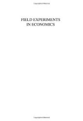 book Field experiments in economics