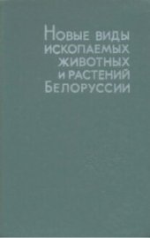 book Новые виды ископаемых животных и растений Белоруссии