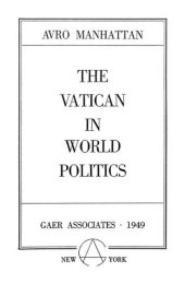 book The Vatican in World Politics [full]