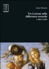 book Tre lezioni sulla differenza sessuale e altri scritti