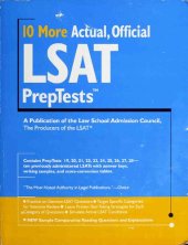 book 10 More, Actual Official LSAT PrepTests: (PrepTests 19–28) (Lsat Series)