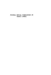 book Feudal social formation in early India