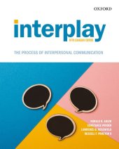 book Interplay The Process of Interpersonal Communication Fifth Canadian Edition