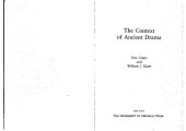 book The Context of Ancient Drama