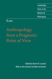 book Anthropology from a Pragmatic Point of View