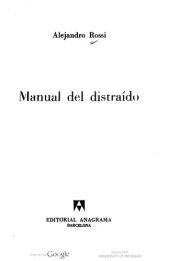 book Manual del distraido