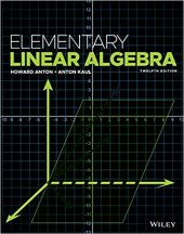 book Elementary Linear Algebra