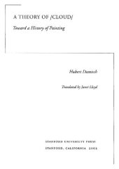 book A Theory Of/Cloud/: Toward a History of Painting