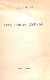 book Cynic Hero and Cynic King: studies in the cynic conception of man