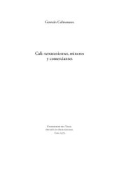 book Cali: terratenientes, mineros y comerciantes