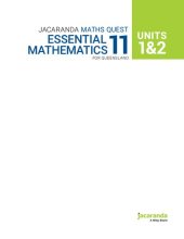 book Jacaranda Maths Quest Units 1&2 Essential Mathematics 11 for Queensland