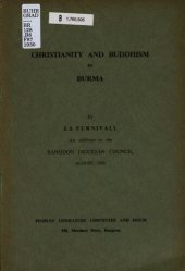 book Christianity and Buddhism in Burma