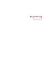 book Programming: Principles and Practice Using C++ (2nd Edition, bookmarks)