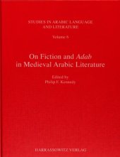 book On Fiction and Adab in Medieval Arabic Literature