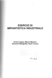 book Esercizi di impiantistica industriale