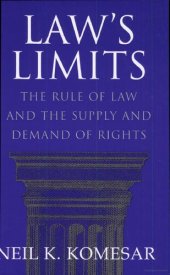 book Law's Limits: Rule of Law and the Supply and Demand of Rights