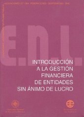 book Introducción a la gestión financiera en entidades sin ánimo de lucro.