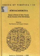 book Sūryacandrāya : essays in honour of Akira Yuyama on the occasion of his 65th birthday