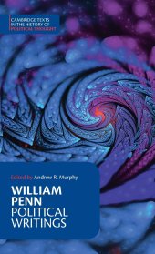 book William Penn: Political Writings