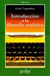 book Introducción a la filosofía analítica