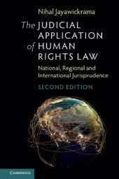 book The Judicial Application Of Human Rights Law: National, Regional And International Jurisprudence