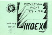 book Convention Packs 1979 - 1991 Index