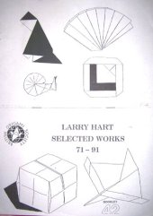 book Larry Hart Selected Works (1971-1991)