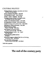 book The end-of-the-century party : youth and pop towards 2000