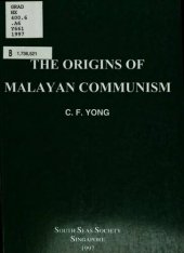 book The Origins of Malayan Communism