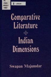 book Comparative Literature : Indian Dimensions